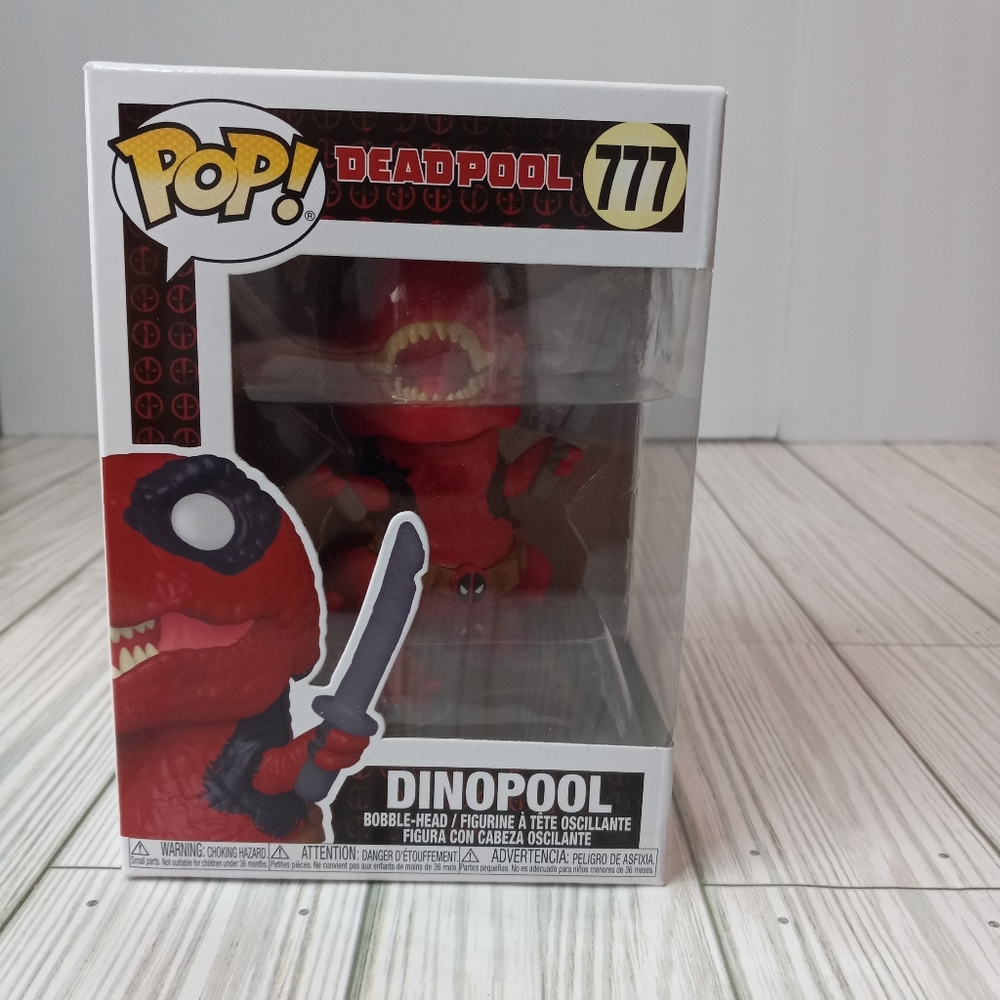 Funko Pop Deadpool Dinopool #777 Bobble Head Figure